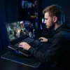 Podstawka Wozinsky WDCX-015 StormPad RGB chłodząca gamingowa pod laptop - czarna
